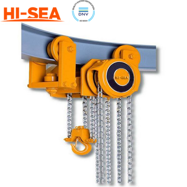  Manual Chain Hoist with Trolley